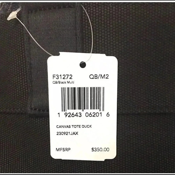 COACH Diaper Bag Shopper or Travel Black Bag Dr Doodle Duck Fisher Price Bag - Picture 9 of 10